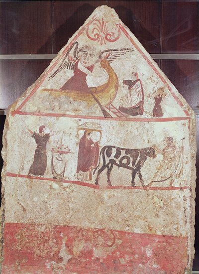 The Park and Procession of Charon by Etruscan